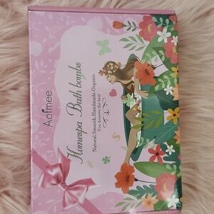 Brand New AOFMEE HOME SPA HANDMADE NATURAL & ORGANIC BATH BOMBS-12CT